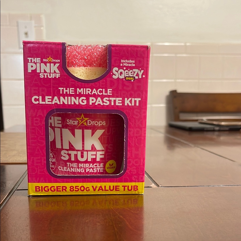 Star Drops Pink Cleaning Paste Kit